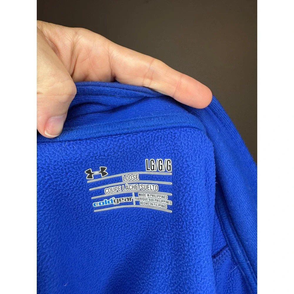 Under Armour ColdGear Chevrolet Blue Full‎ Zip Jacket LG